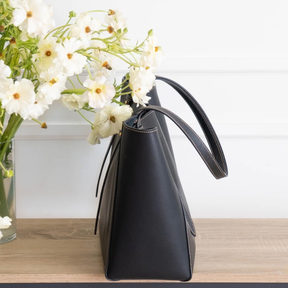 Eliana Leather Tote - Picture 3 of 11